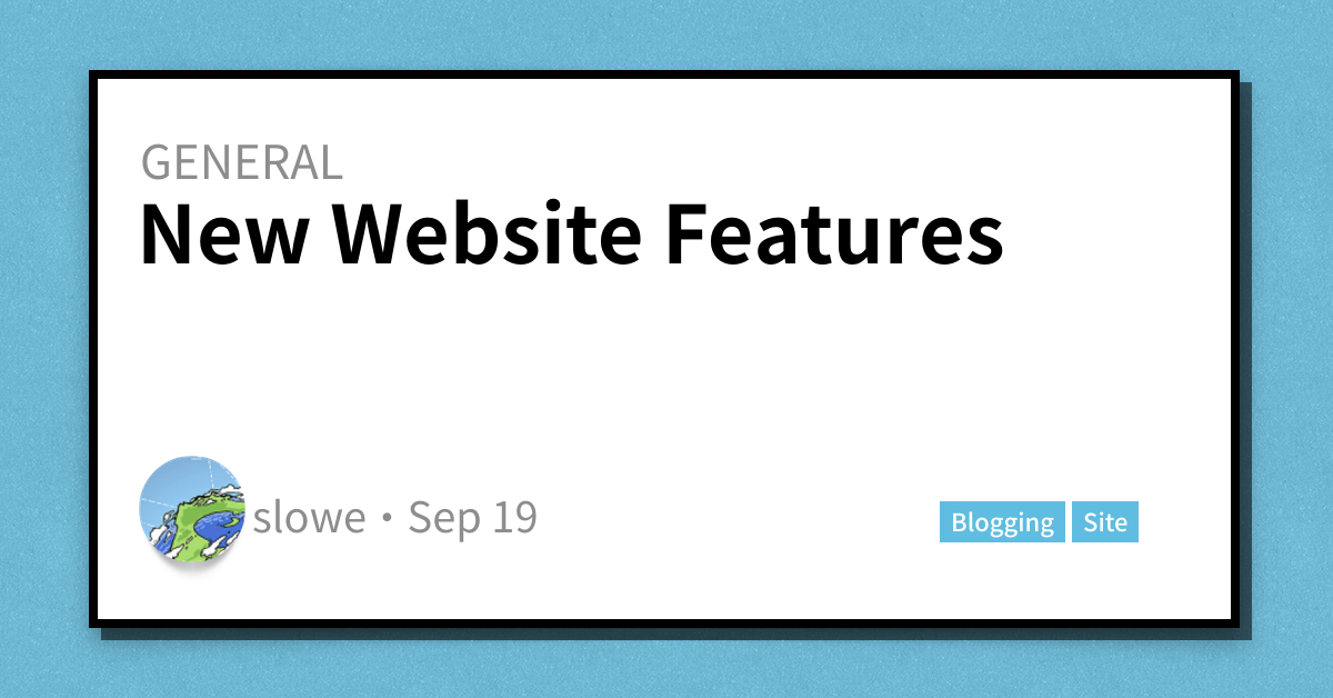 New Website Features - Scott's Weblog - The weblog of an IT pro ...